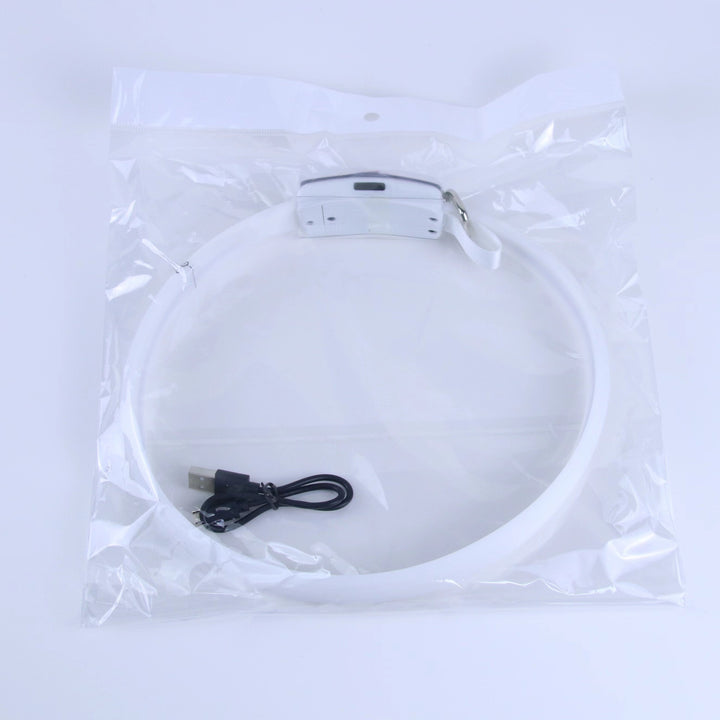 Luminous LED Dog Collar with Horse Running Design