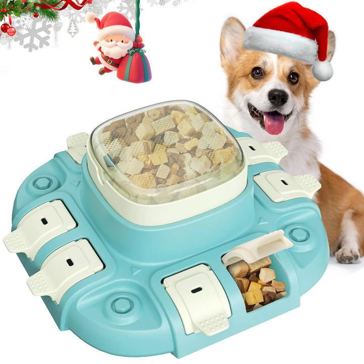 Kenida Dual-Level Dog Puzzle Feeder