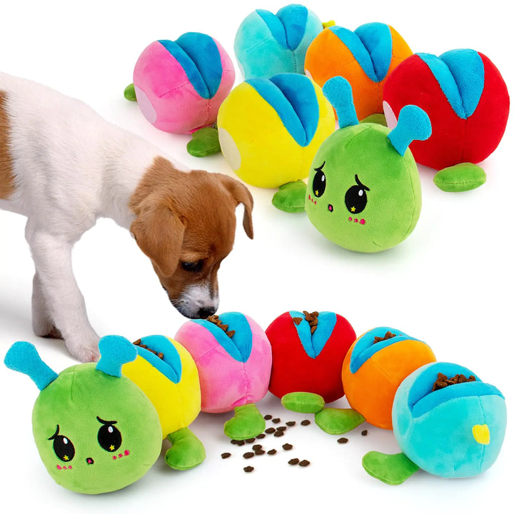TOTARK Detachable Caterpillar Dog Puzzle Toy