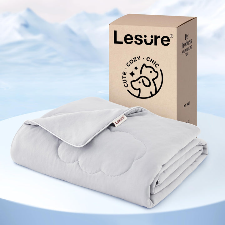 CoolTouch Large Dog Cooling Blanket - Grey 40x50