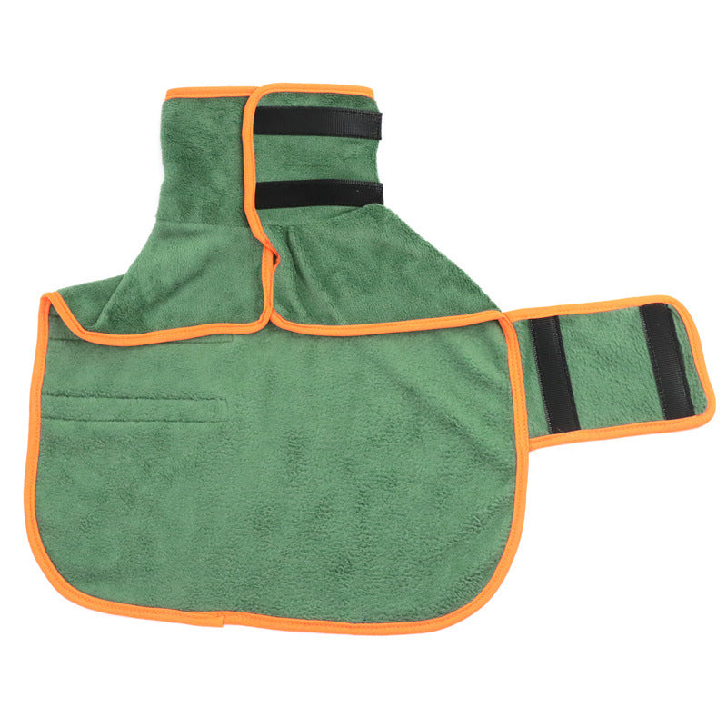 Quick-Dry Microfiber Pet Robe