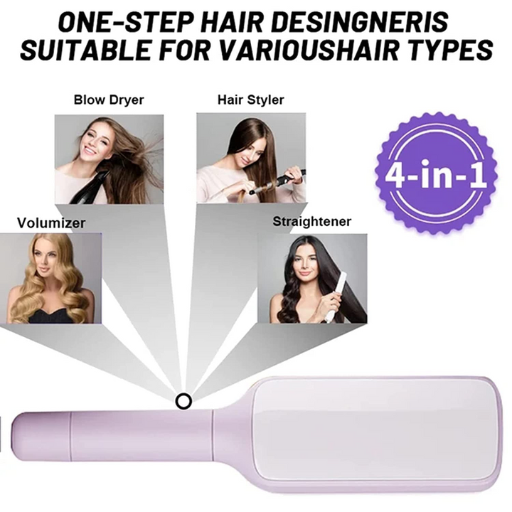 Self-Cleaning Hair Brush