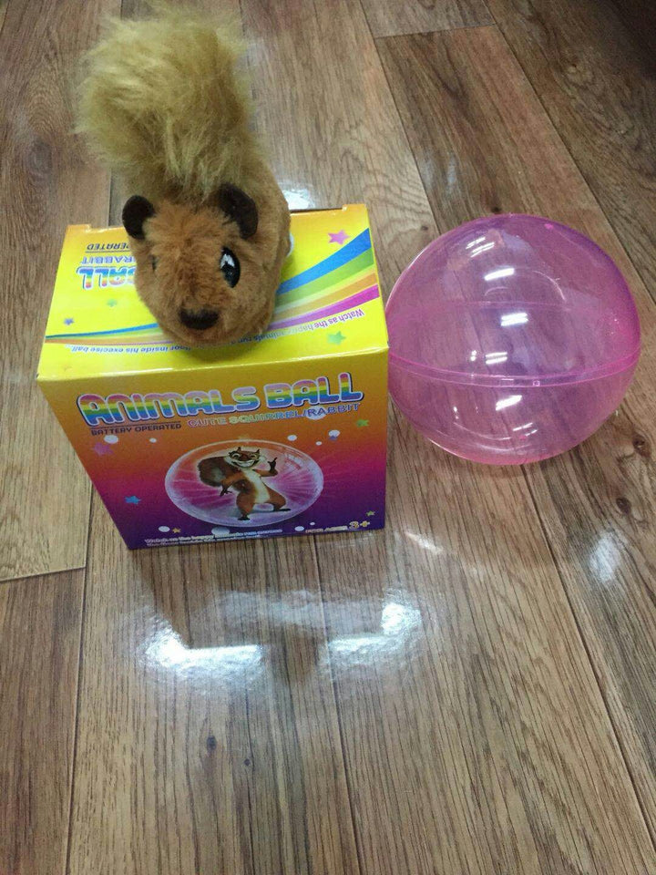 Cute Electric Hamster Toy - Walking Rolling Hamster Ball