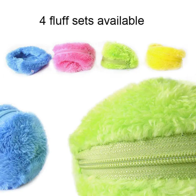 Automatic Plush Ball Pet Toy