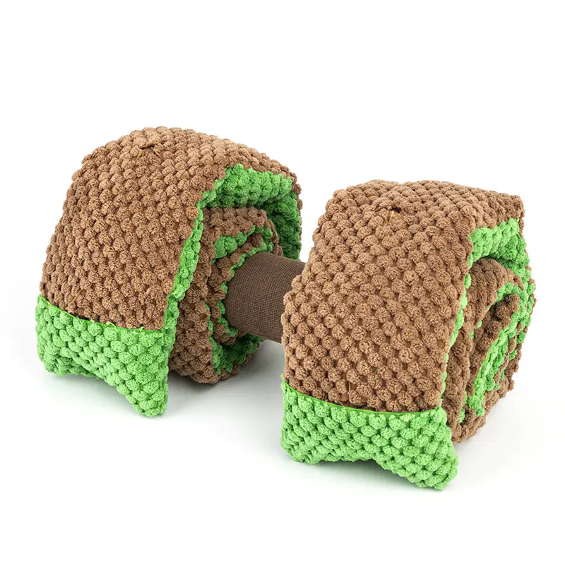 Snuffle Dumbbell Puzzle Toy for Dogs