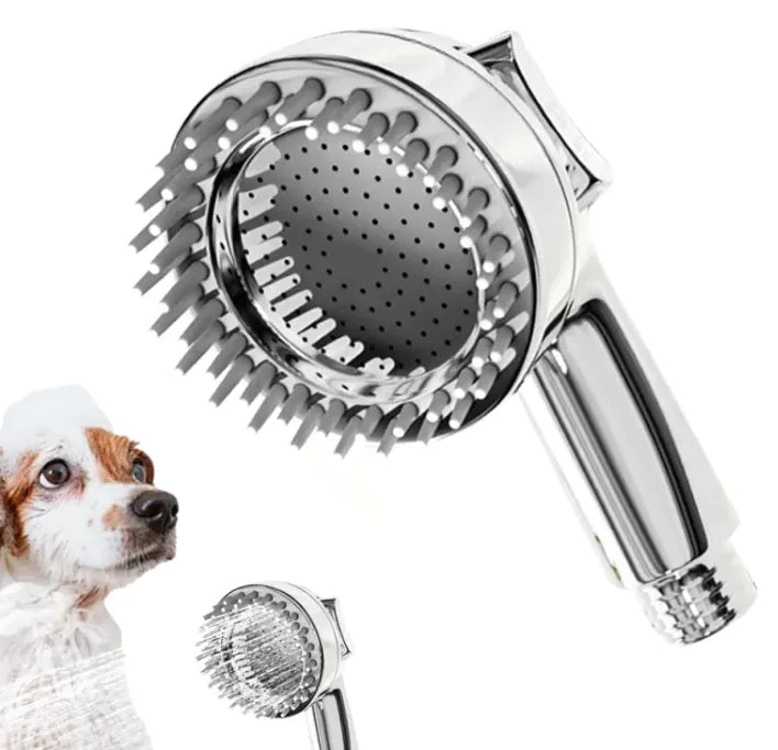 Dual-Action Dog Bath Shower