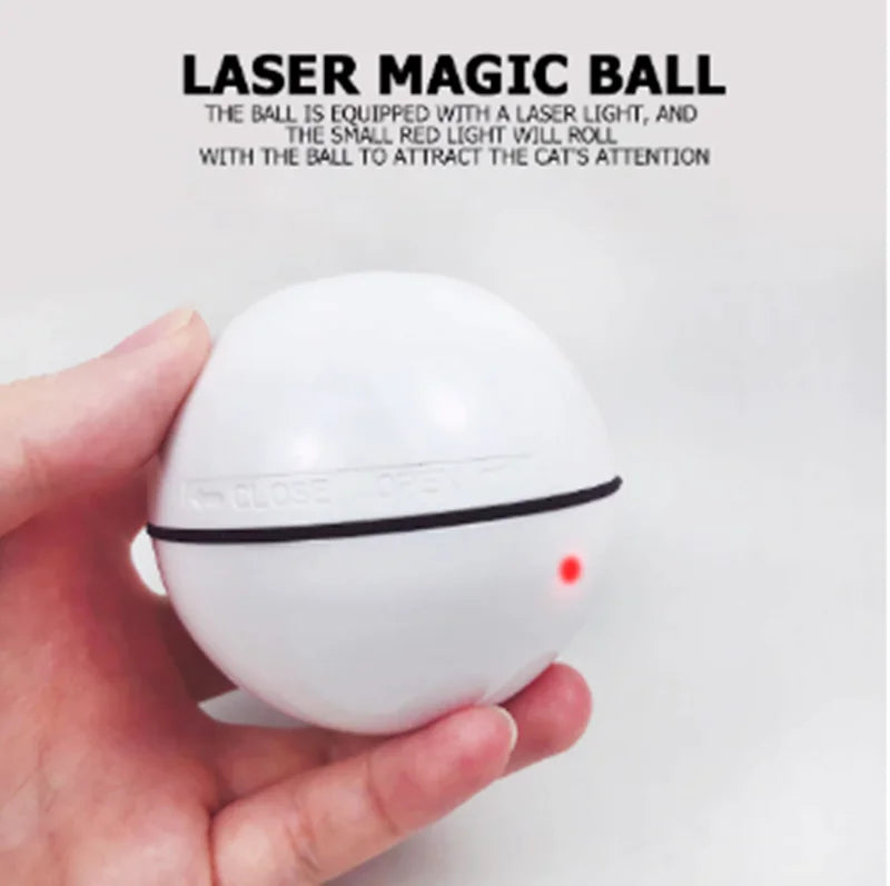 Infrared LED Interactive Cat Ball