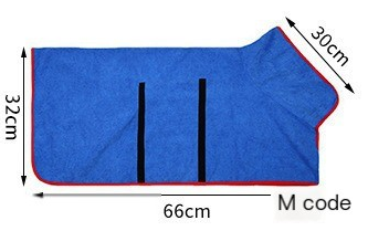Quick-Dry Microfiber Pet Robe