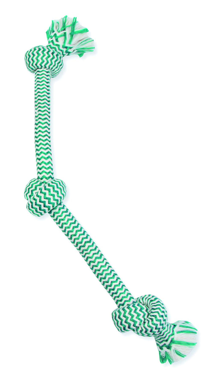 Mammoth Minty Floss Tug Toy 25” - Sturdy Cotton-Poly Blend