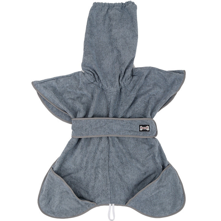 Ultra-Absorbent Dog Terry Bathrobe