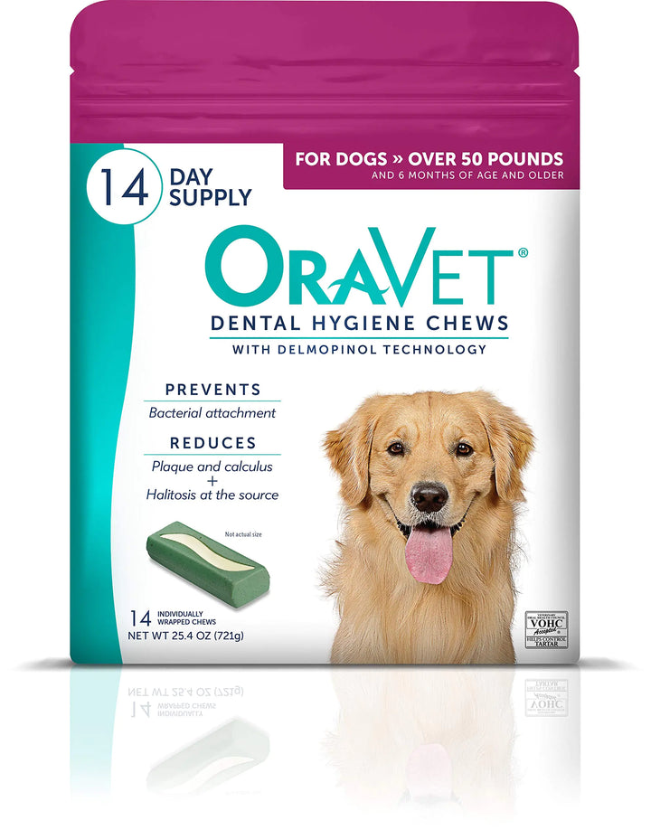ORAVET 14-Pack Large Dog Dental Treats