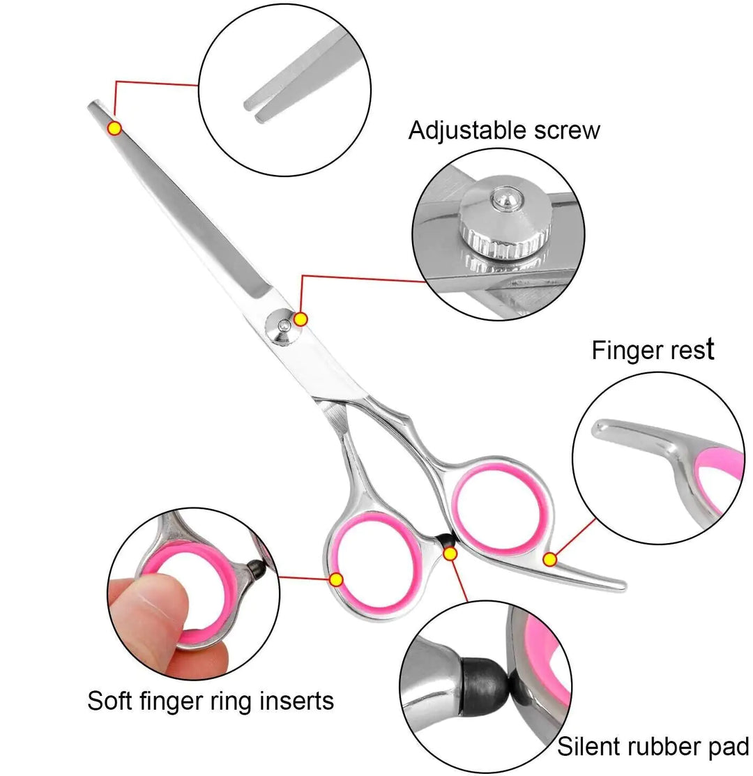 Complete Pet Grooming Scissor Set