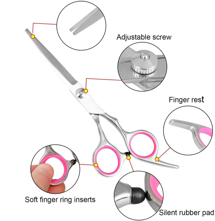 Complete Pet Grooming Scissor Set