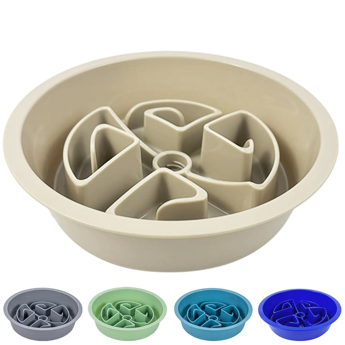 AVERYDAY 2-Cup Anti-Gulp Dog Bowl with Non-Slip Base